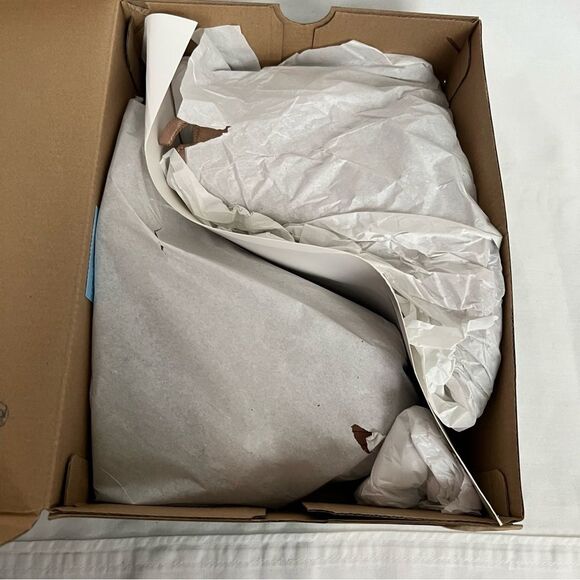 TOMS "Sadie" Rose Gold Metallic Leather Shoes Booties 6.5 - Picture 7 of 8